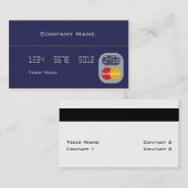 Creditcard Visitekaartje (Voorkant / Achterkant)