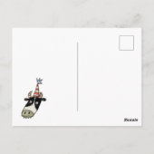 Creditcard voor koe briefkaart (Achterkant)