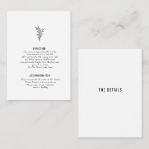 Creditcard voor ontvangen partij informatiekaartje