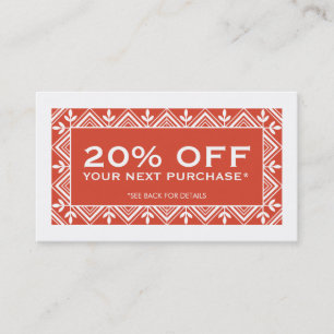 Creditcard voor rode korting