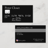 Creditcardstijl Visitekaartje (Voorkant / Achterkant)