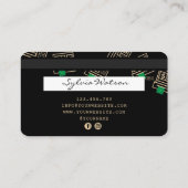 Crediteringsgeld van de Kaart dat in geldautomaten Visitekaartje (Achterkant)