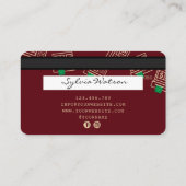 Crediteringsgeld van de Kaart dat in geldautomaten Visitekaartje (Achterkant)