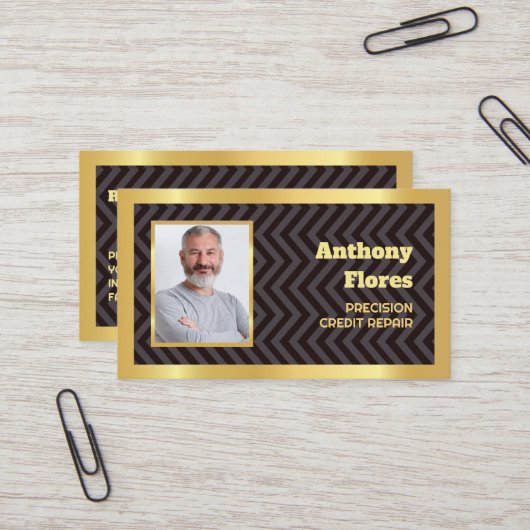 Creditreparatie Visitekaartje (Voorkant / Achterkant in situ)