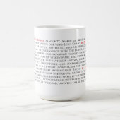 Credo chrétien orthodoxe Nicene 15oz Mug (Centre)