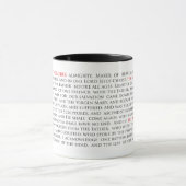 Credo chrétien orthodoxe Nicene Creed Combo Mug 11 (Centre)