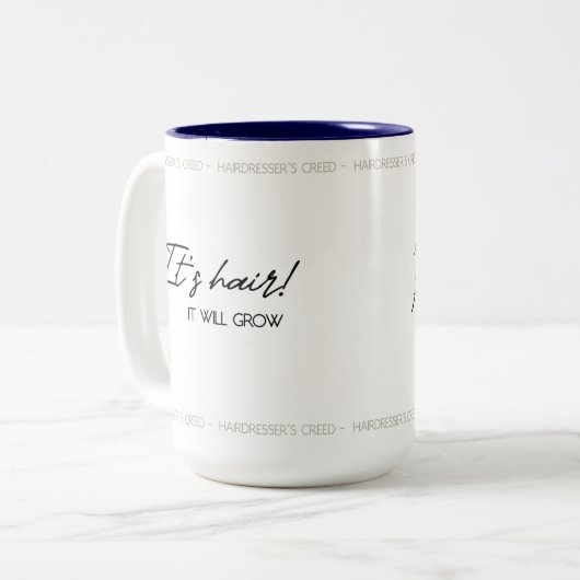 Credo Mug du coiffeur (Devant gauche)