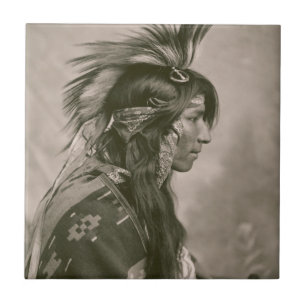 Cree Indian Tegeltje