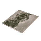 Cree Indian Tegeltje (Zijkant)