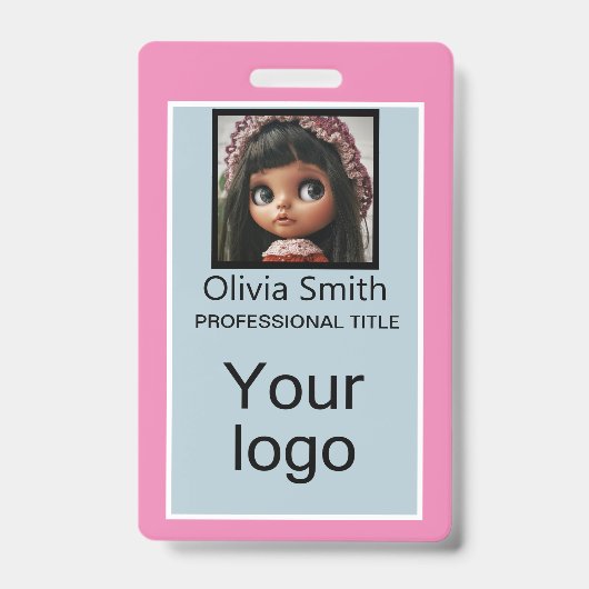 Créé pour vous, badge design (Front)