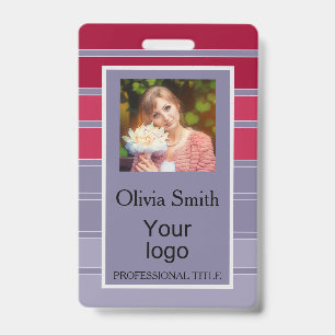 Créé pour vous, badge élégant