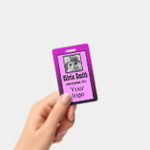 Créé pour vous, badge élégant (Manuel / portable)