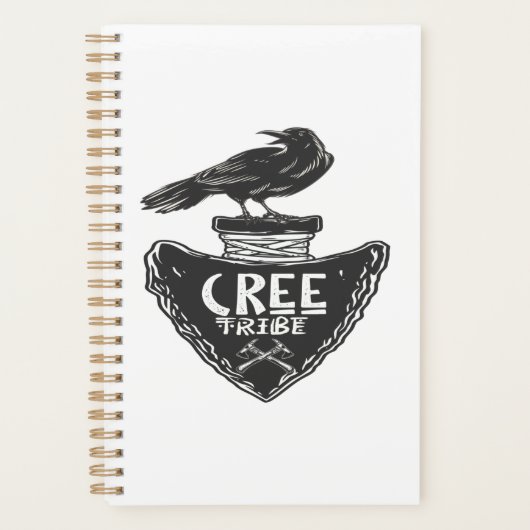 Cree tribe - Native American Raven Spirit Planner (Voorkant)