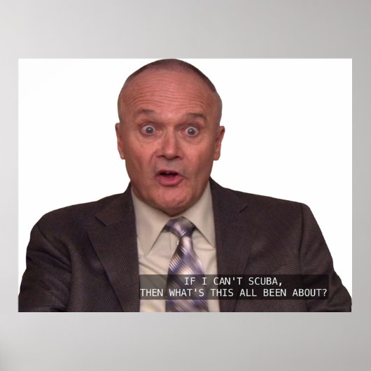 Creed Bratton Poster (Voorkant)