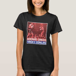 Creed vs Conlan bokring rood T-shirt