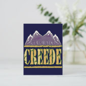 Creede, Colorado Briefkaart (Staand voorkant)