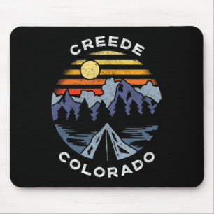 Creede Colorado Mountains Vakantie Camping Souveni Muismat