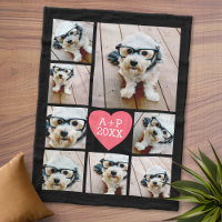 Creëer a 8 Foto Collage Heart — KAN KLEUR PICK