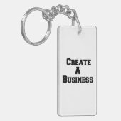 Creëer A Business Sleutelhanger (Voorkant Links)