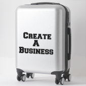 Creëer A Business Sticker (Koffer)