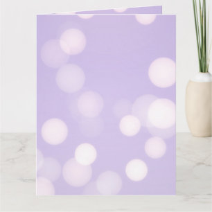 Creëer a Custom Lavendel Bokeh Kaart