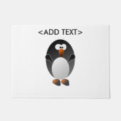 Creëer a Linux Penguin Deurmat (Voorkant)