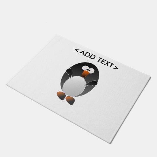 Creëer a Linux Penguin Deurmat (Schuin)