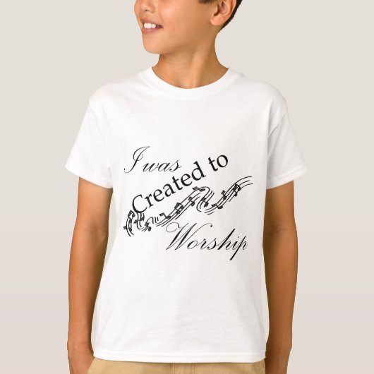 Creëer aan Worship T-shirt (Voorkant)