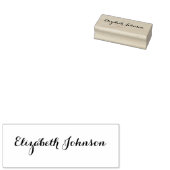 Creëer Aangepaste gepersonaliseerde elegante handt Rubberstempel (Gestempeld)