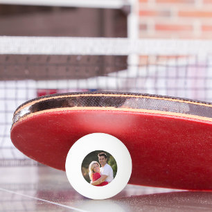 Creëer Aangepaste persoonlijke foto Tennis Beer T Pingpongballen