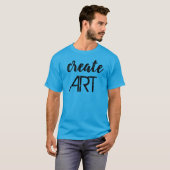 "Creëer ART" T-shirt (Voorkant volledig)