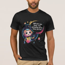 Creëer Chatbot Memes met Cartoon Sjablonen T-shirt