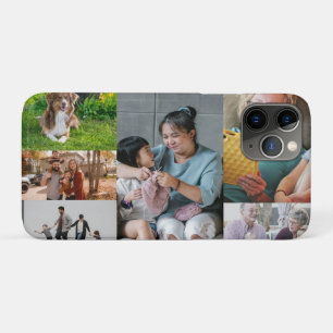 Creëer Custom 6 Fotocollage iPhone 11 Pro Hoesje