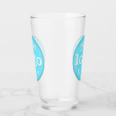 Creëer Custom Business Company Event Logo Beer Glas (Rechts)