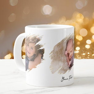 Creëer Custom Foto en Tekst Jumbo Size Tea Chili Extra Grote Beker