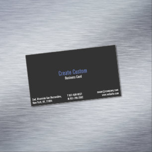 Creëer Custom Professional Modern Magnetic Card Magnetisch Visitekaartje