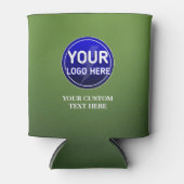 Creëer de aangepaste logo/bewerkbare sjabloon van  blikjeskoeler (Voorkant)