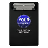 Creëer de aangepaste logo/bewerkbare sjabloon van mini klembord (Voorkant)