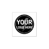 Creëer de aangepaste logo/bewerkbare sjabloon van  	rubberstempel (Afrduk)