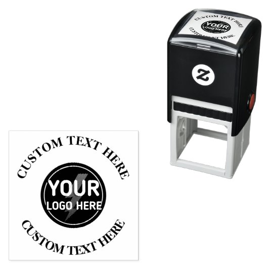 Creëer de aangepaste logo/bewerkbare sjabloon van   zelfinktende stempel (In situ)