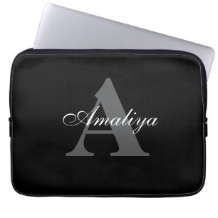 Creëer de aangepaste naam van uw eigenaar laptop sleeve
