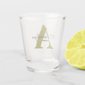 Creëer de aangepaste naam van uw eigenaar shot glas (Achterkant)