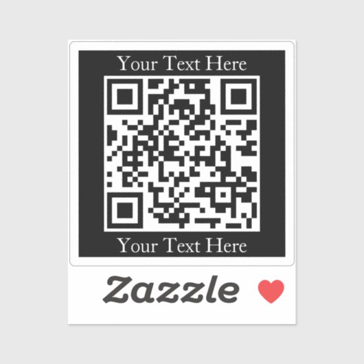 Creëer direct een QR-code met elk URL-adres Sticker (Vel)