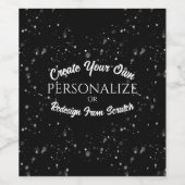 Creëer een Aangepast aangepast Wijn Etiket (Enkel label)