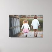 creëer Een aangepaste foto verpakte canvas muurkun (Voorkant)