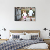 creëer Een aangepaste foto verpakte canvas muurkun Afdruk (Insitu (Slaapkamer))