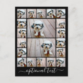 Creëer een aangepaste fotocollage - 20 foto's briefkaart (Voorkant)