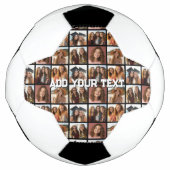 Creëer een aangepaste fotocollage - 6 foto's - Tek Voetbal (Voorkant)