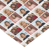 Creëer een Aangepaste fotocollage met 4 foto's Korte Tafelloper (Hoek)