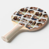 Creëer een Aangepaste fotocollage met 4 foto's Tafeltennisbatje (Voorkant Gekanteld)